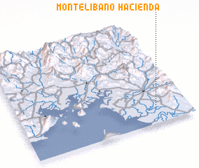 3d view of Hacienda Monte Líbano